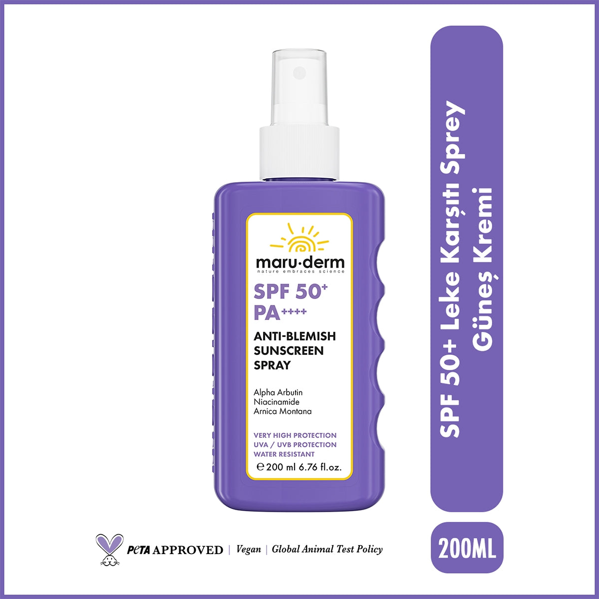 Anti-Blemish Güneş Spreyi SPF50 200 ml