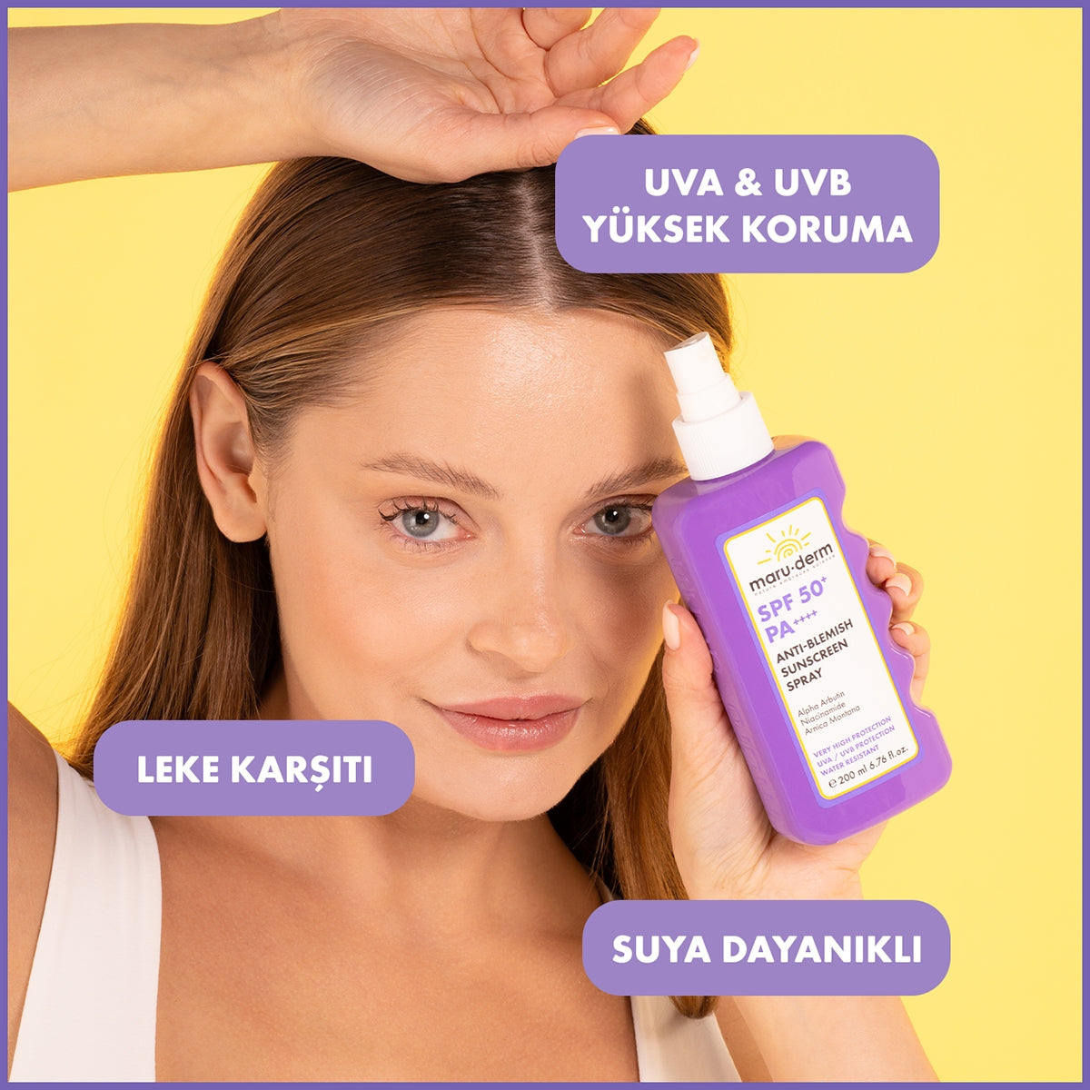 Anti-Blemish Güneş Spreyi SPF50 200 ml