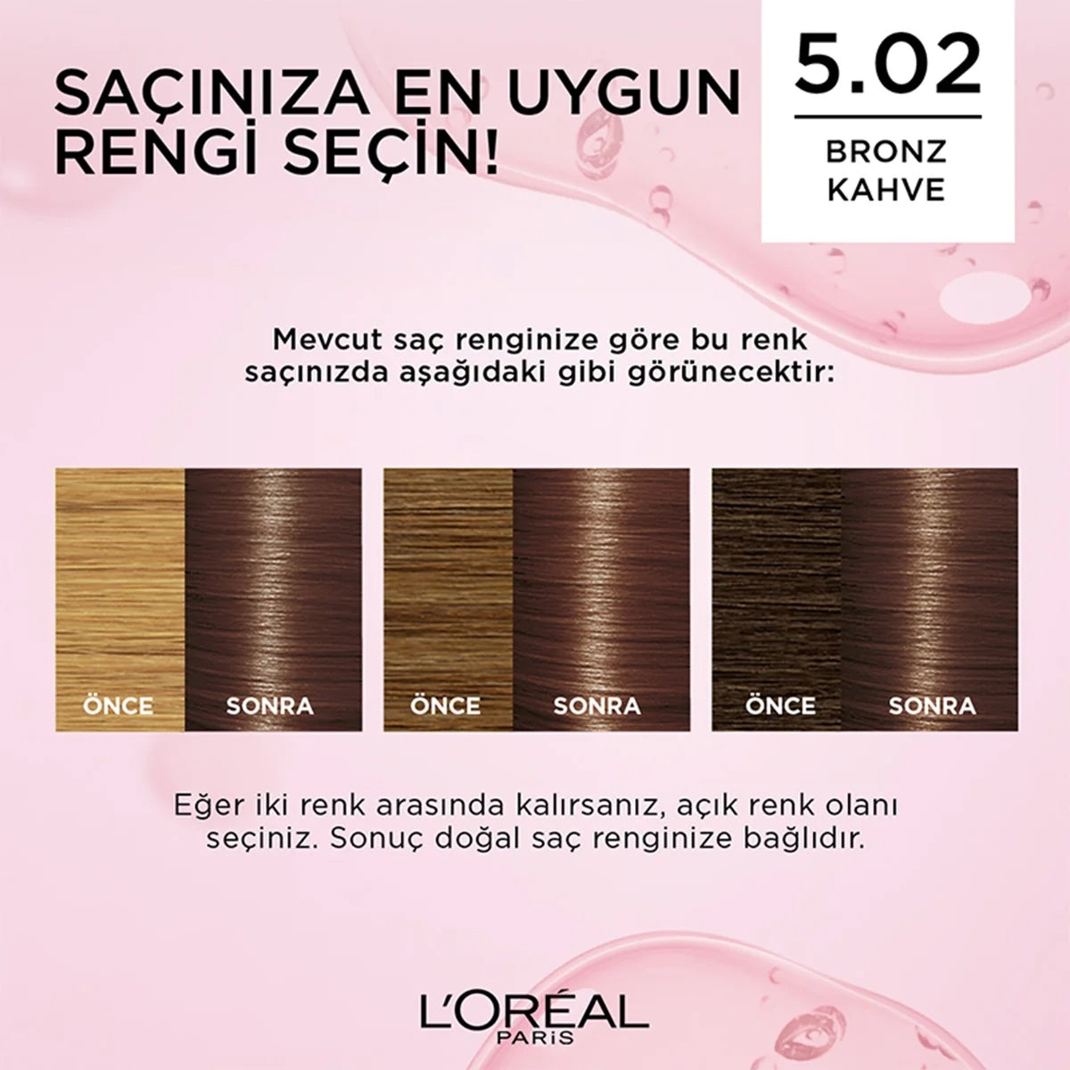 Creme Saç Boyası Bronz Kahve 5-02