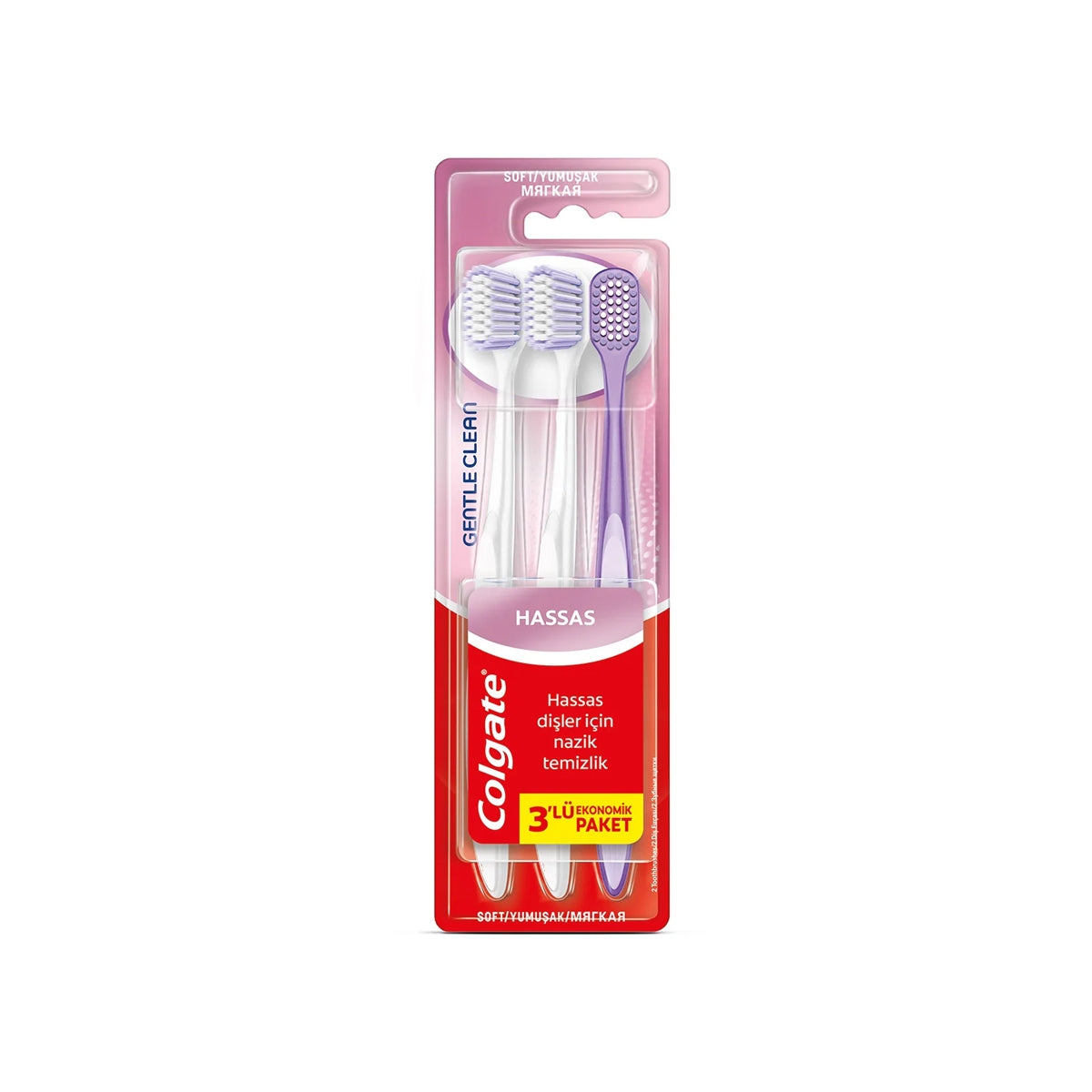 COLGATE Gentle Clean 2+1 Diş Fırçası