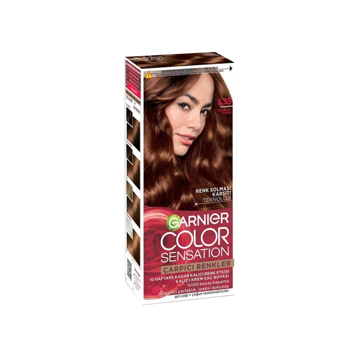 Garnier Color Sensation Saç Boyası Çikolata Kahve 5.35