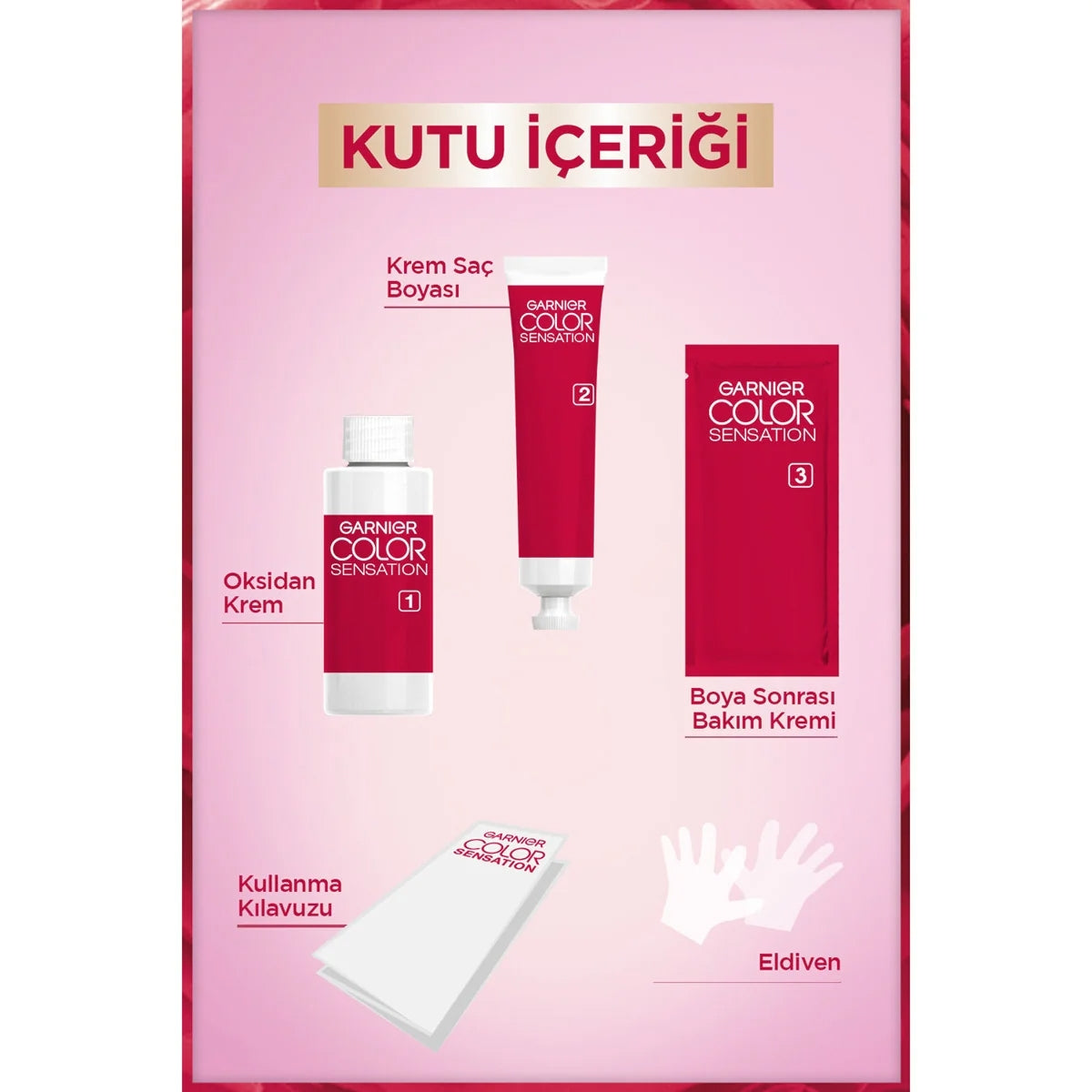 Garnier Color Sensation Saç Boyası Çikolata Kahve 5.35