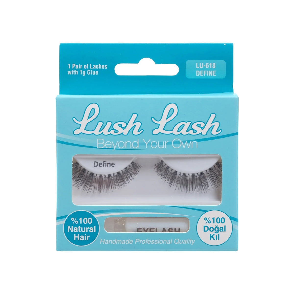 LUSH LASH Doğal Kıl Takma Kirpik Define
