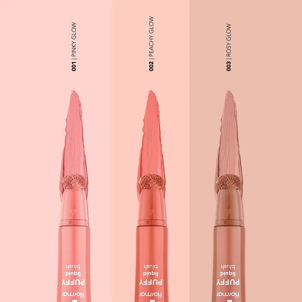 FLORMAR Puffy Likit Allık 002 Peachy Glow