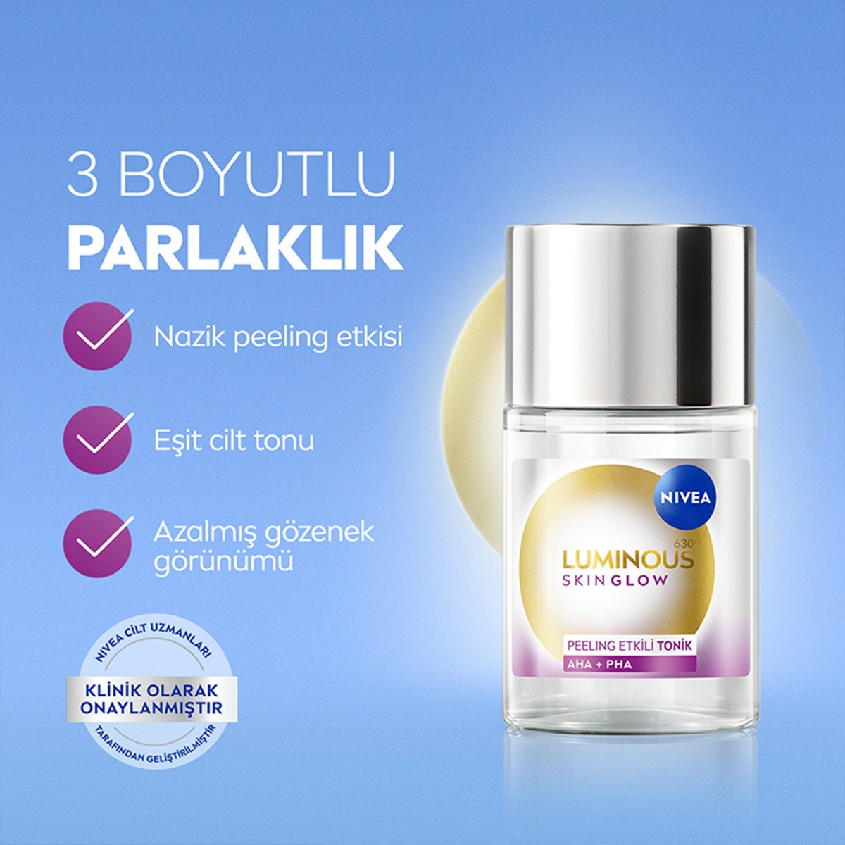 Luminous630 Skin Glow Peeling Etkili Tonik 100ML
