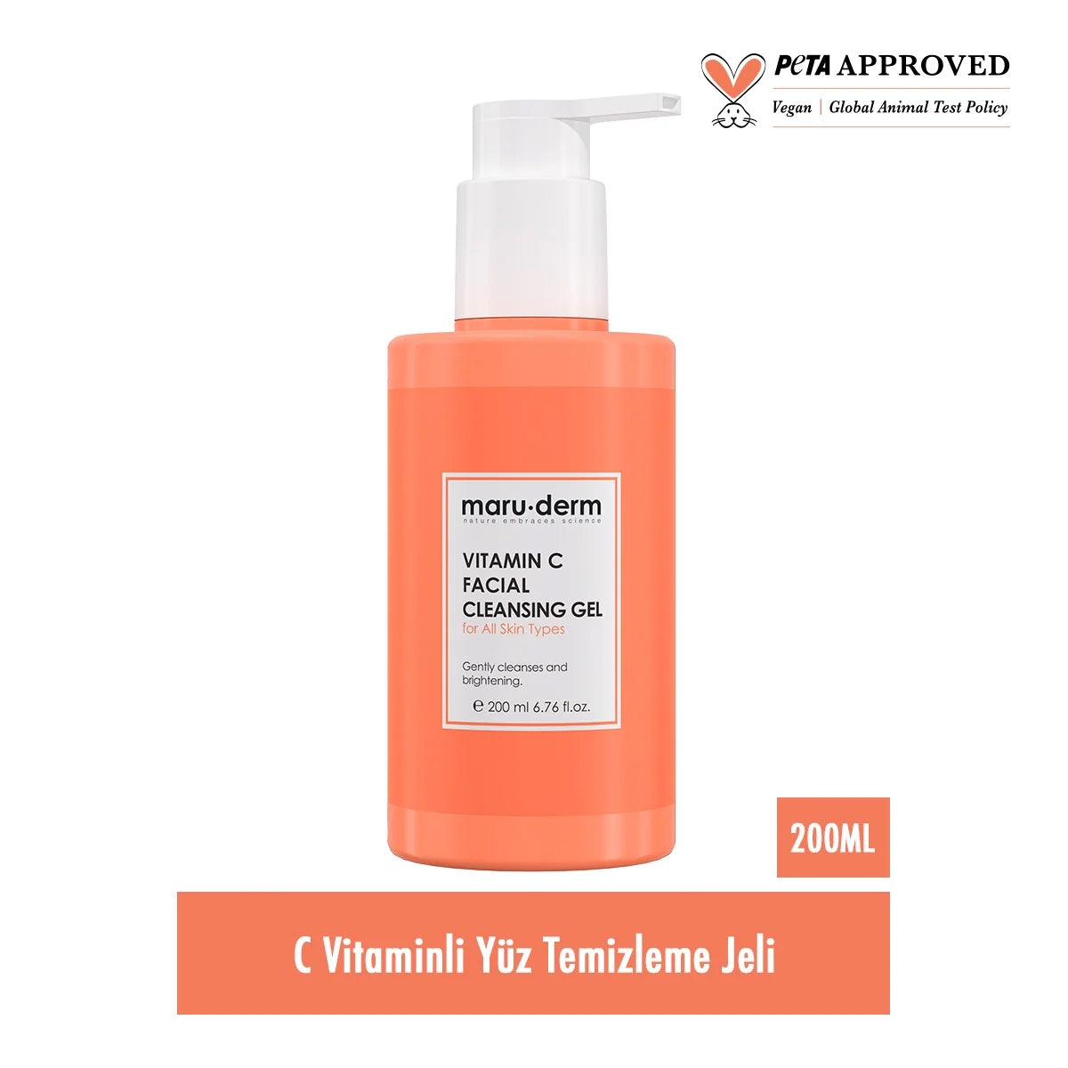 C Vitamini Yüz Temizleme Jeli 200 ml
