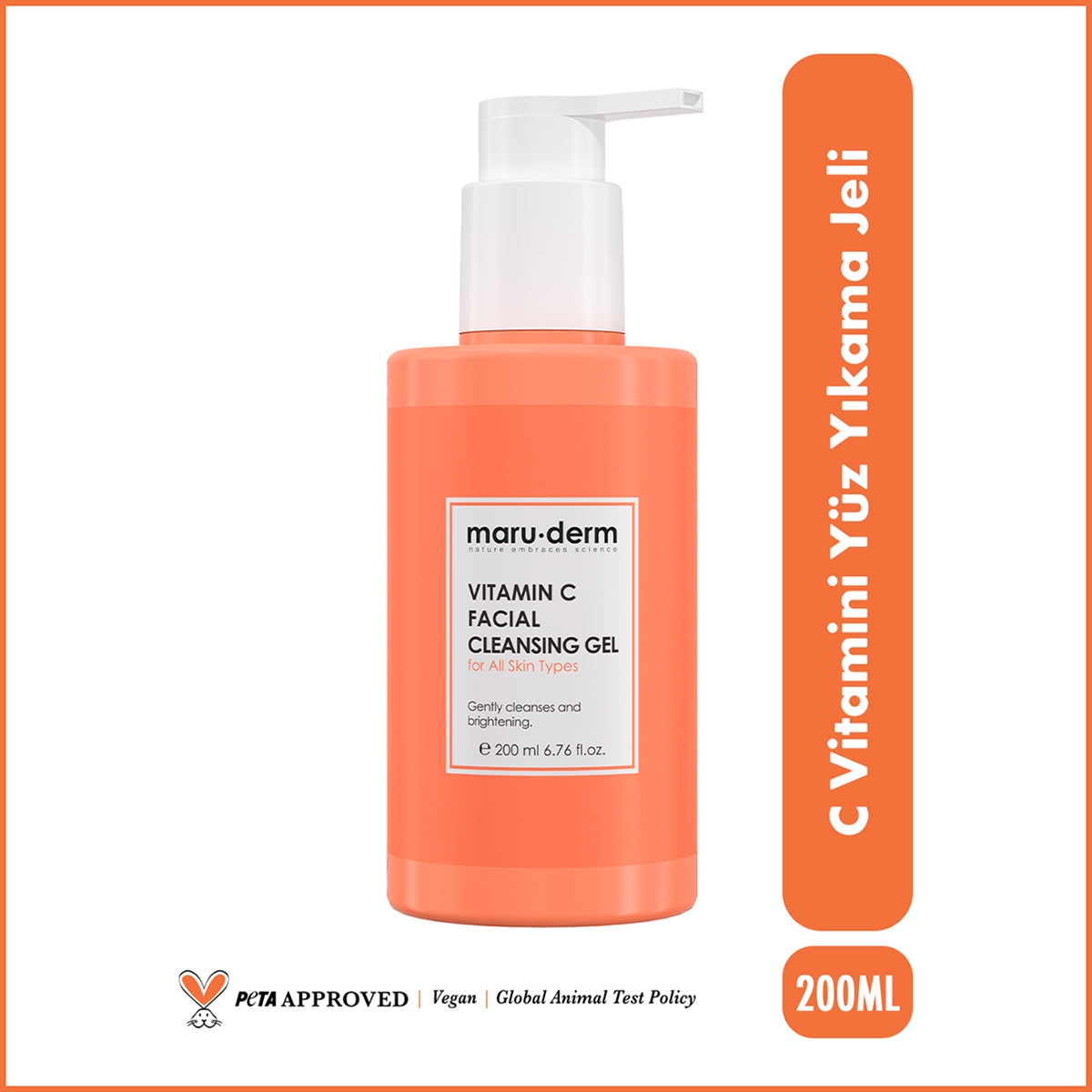 C Vitamini Yüz Temizleme Jeli 200 ml