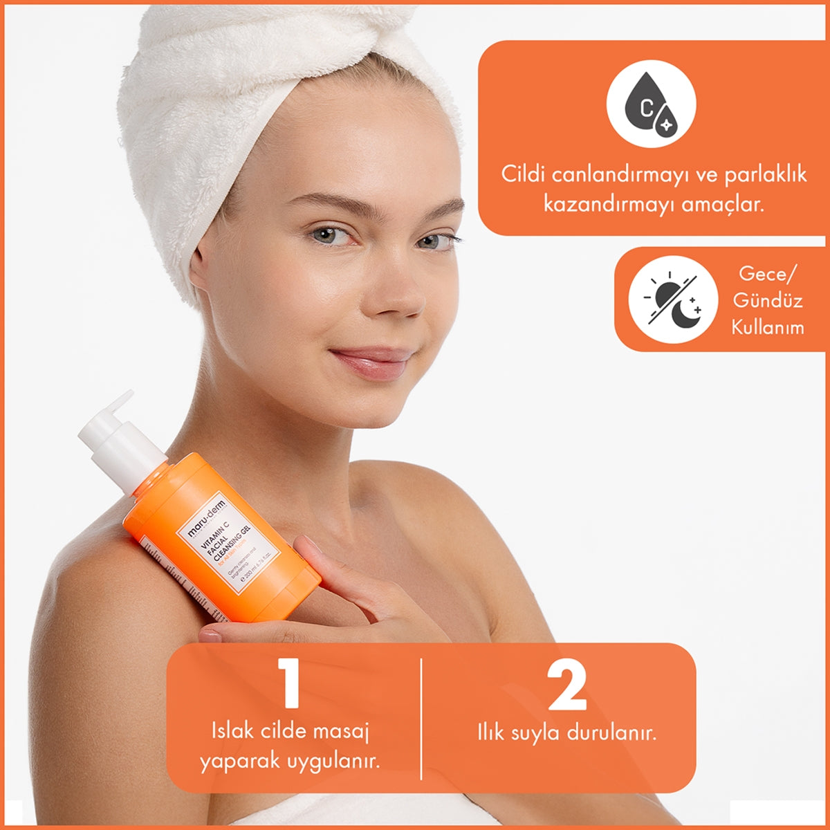 C Vitamini Yüz Temizleme Jeli 200 ml