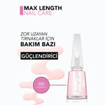 Max Length Uzamaya Yardımcı Oje Bazı Tırnak Cilası
