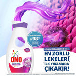 OMO Active Sıvı Çamaşır Deterjanı Renkliler 910 ml