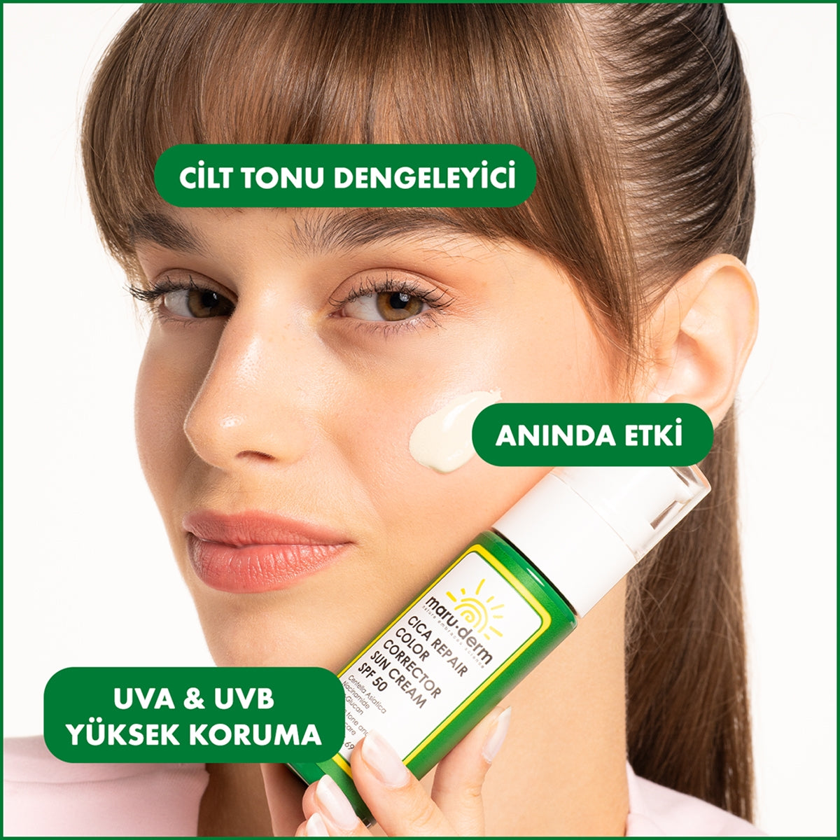 Cica Repair Color Corrector Güneş Kremi SPF50 50 ml