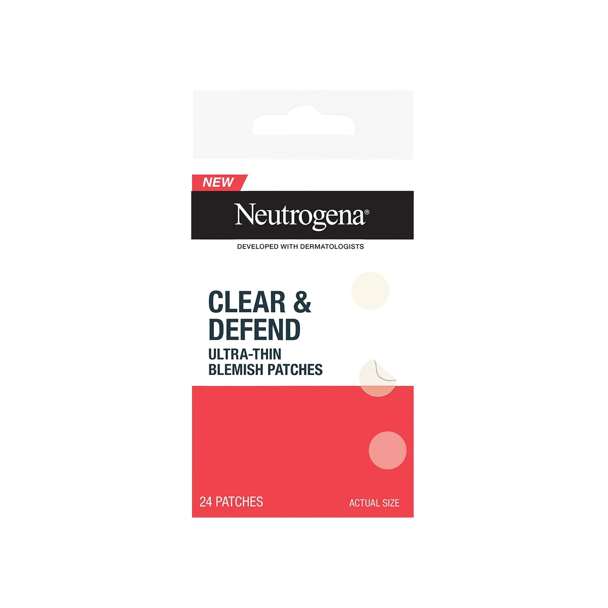 Neutrogena Clear & Defend Ultra Thin Blemish 24'lü Hidrokolloid Bant