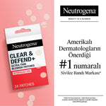 Clear and Defend Ultra Thin Blemish Patches 24'lü Hidrokolloid Bant