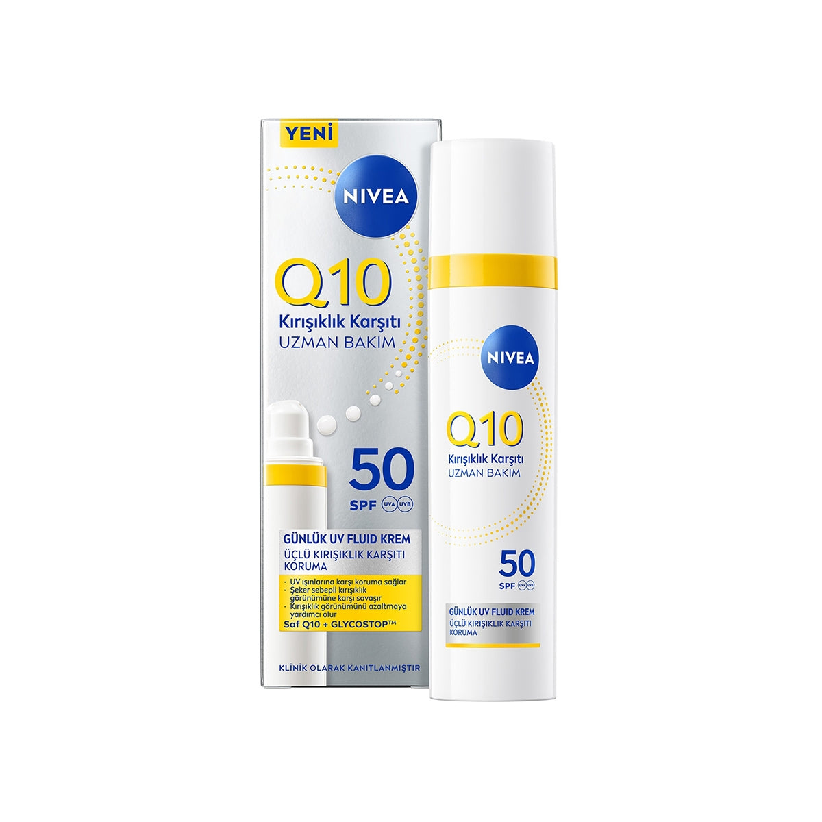 Q10 Kırışıklık Karşıtı Gündüz Kremi Uzman Bakım SPF50 40 ml