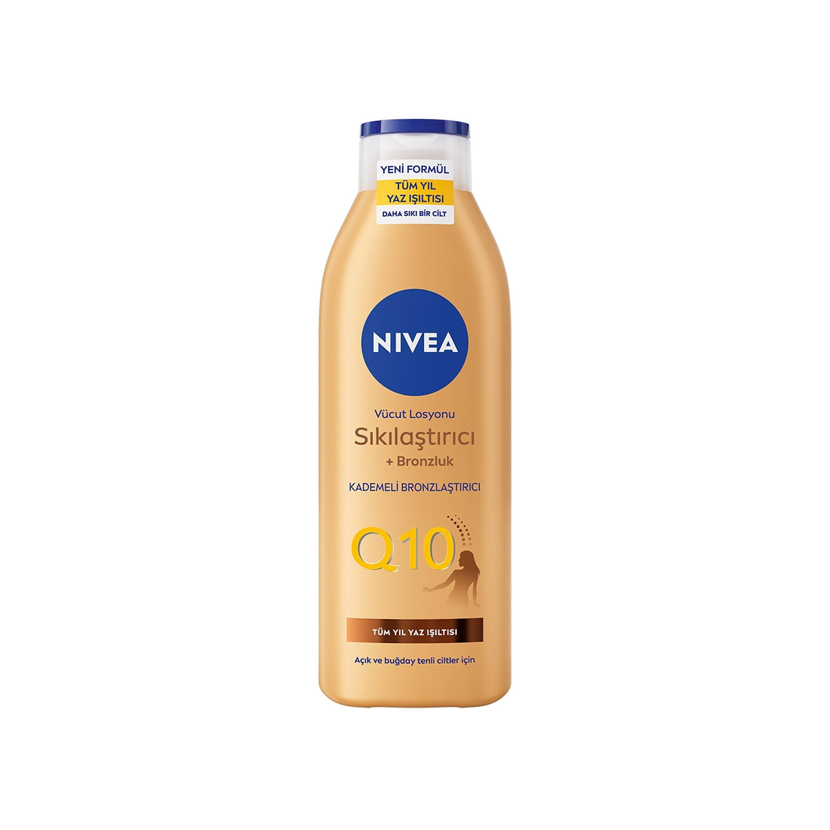 Vücut Losyonu Sıkılaştırıcı Bronzluk Q10 400 ml