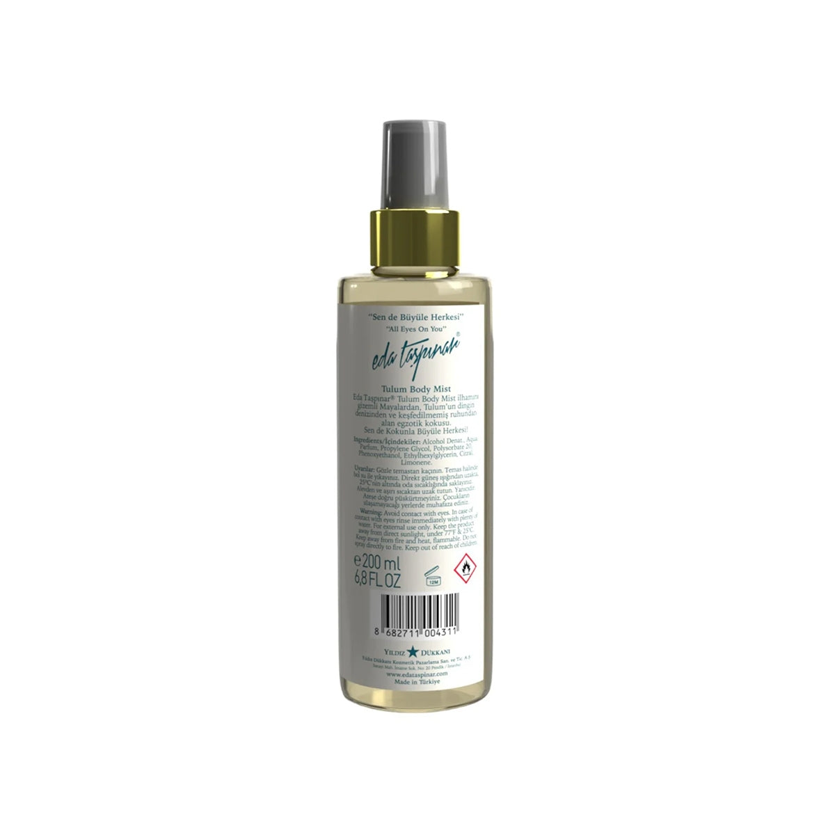 Body Mist Tulum 200 ML