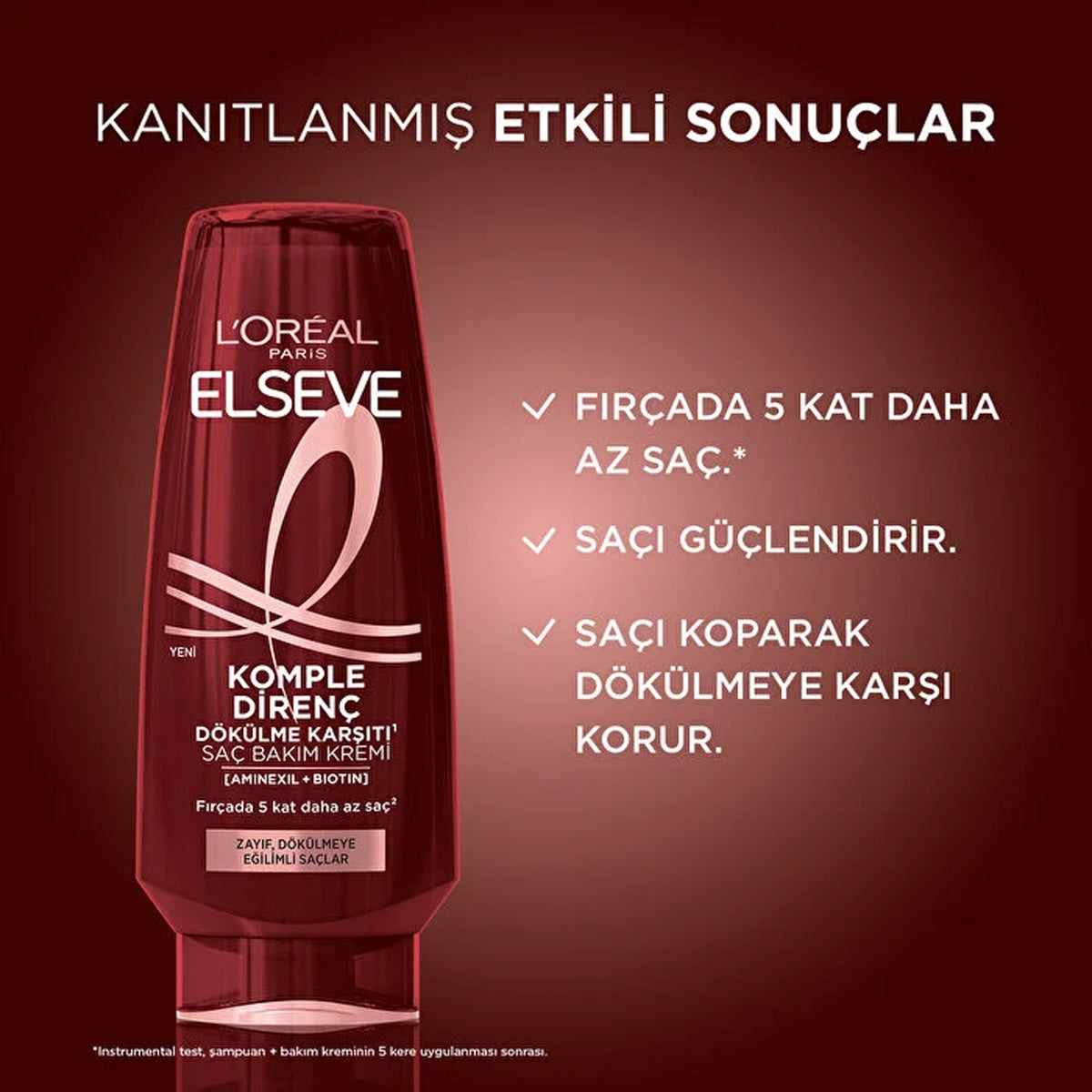 Komple Direnç Dökülme Karşıtı Saç Bakım Kremi 250 ml