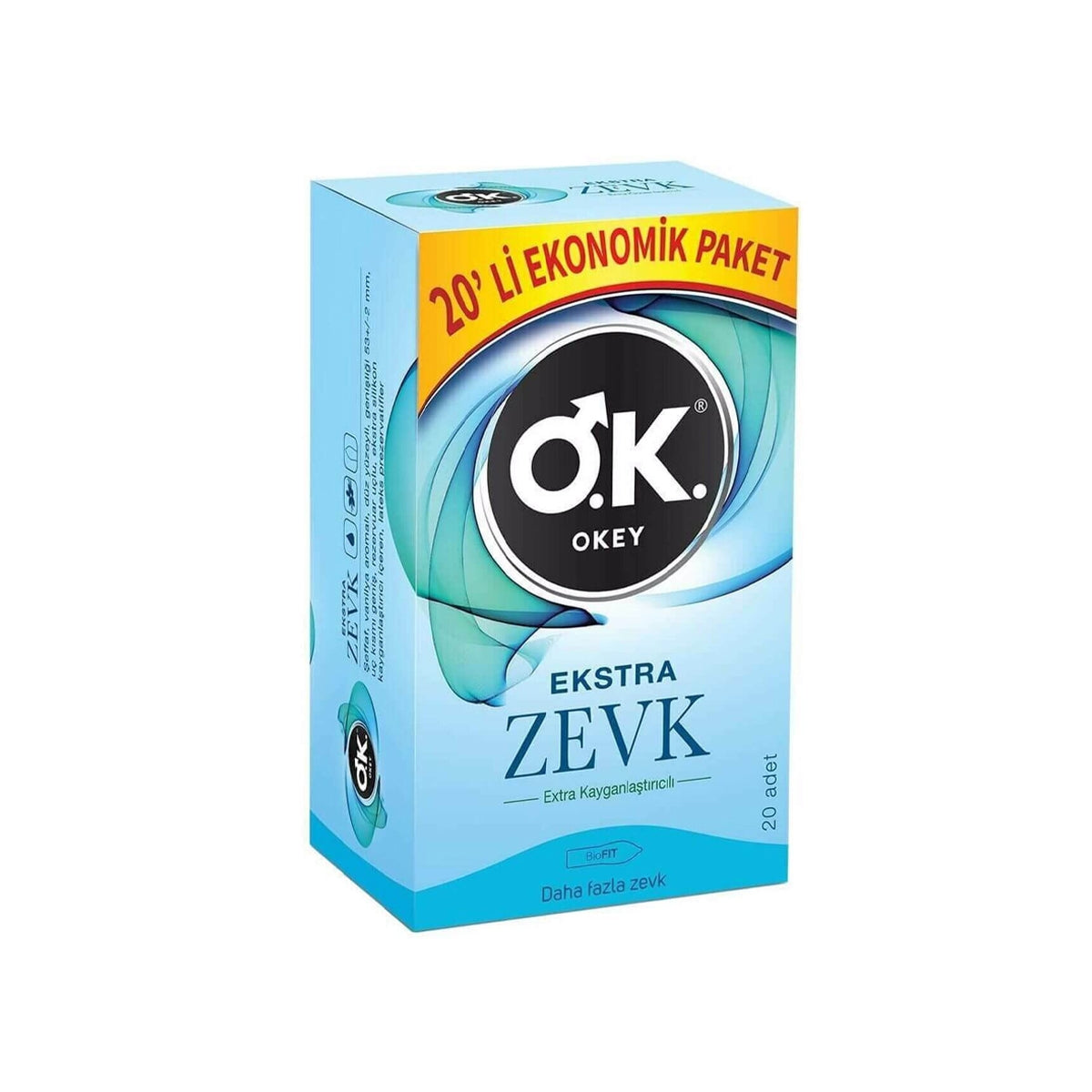 OK Extra Zevk Prezervatif 20'li