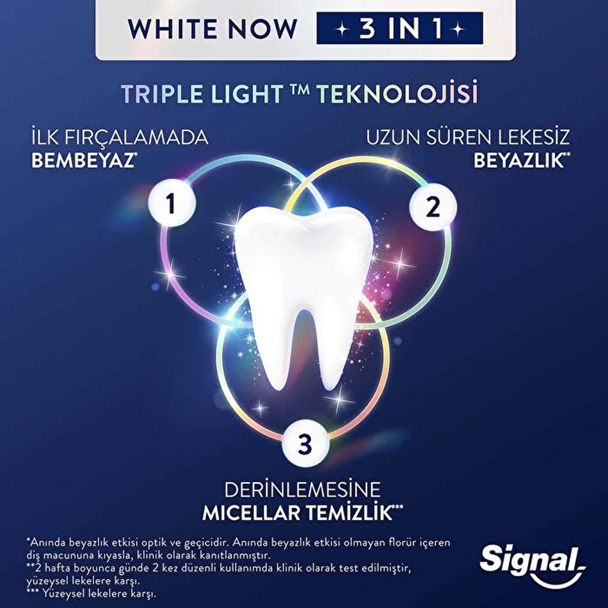 White Now 3in1 White Boost