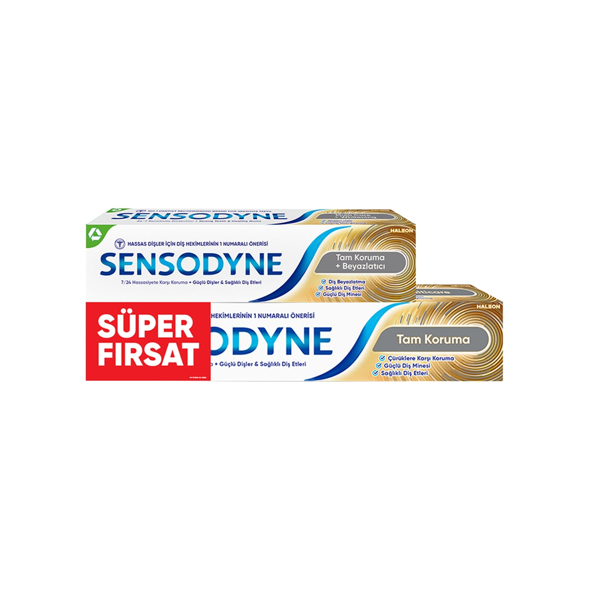 Tam Koruma 75 ml Diş Macunu + Tam Koruma Beyazlık 50 ml Diş Macunu