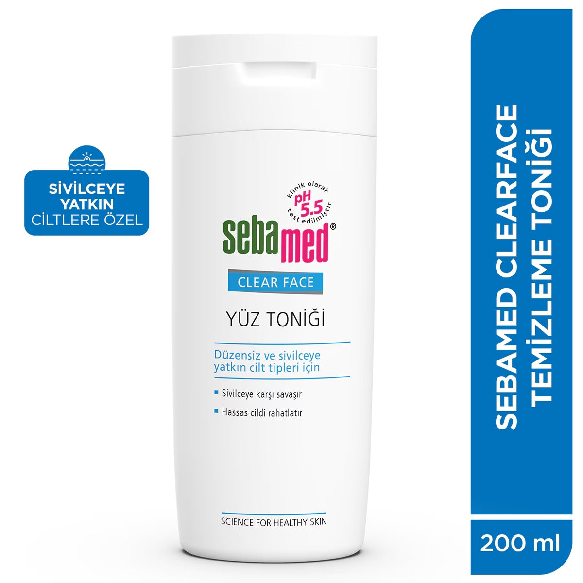 Clear Face Temizleyici Yüz Toniği 200 ML