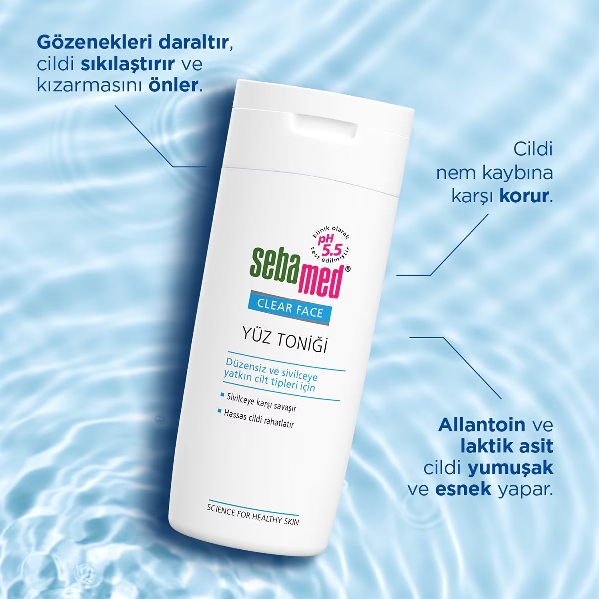 Clear Face Temizleyici Yüz Toniği 200 ML