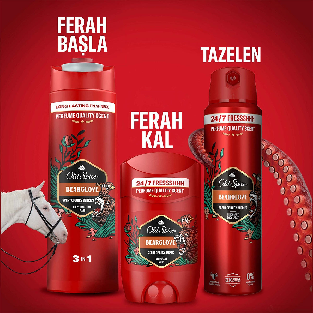 BearGlove Erkek Deodorant Stick 50 ml