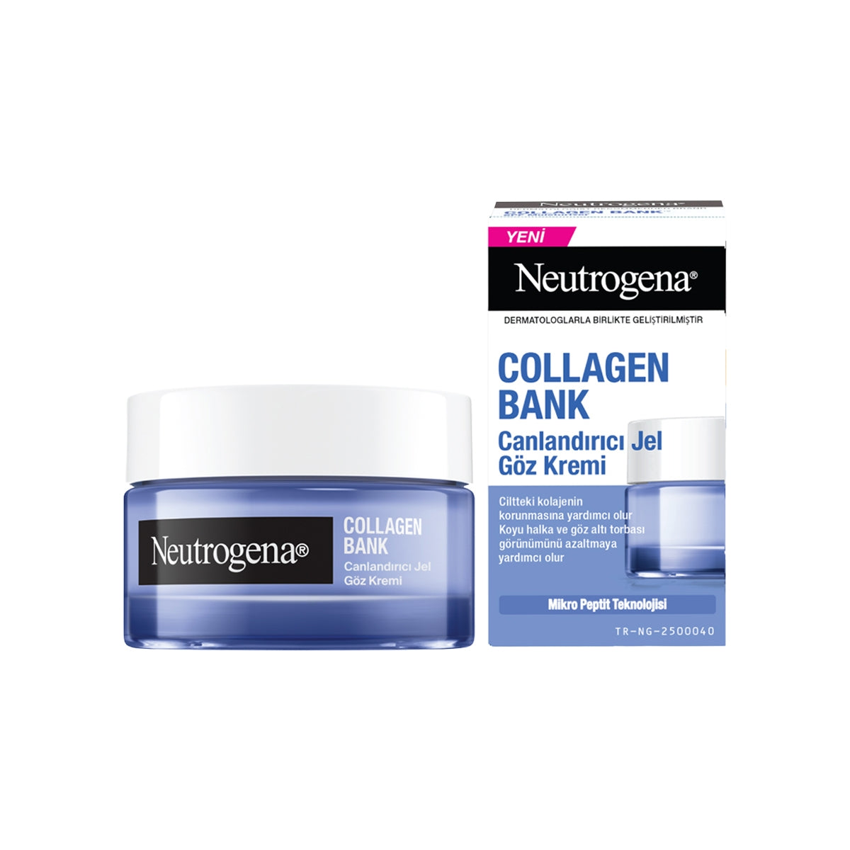 Neutrogena Collagen Bank Canlandırıcı Jel Göz Kremi 15 ml