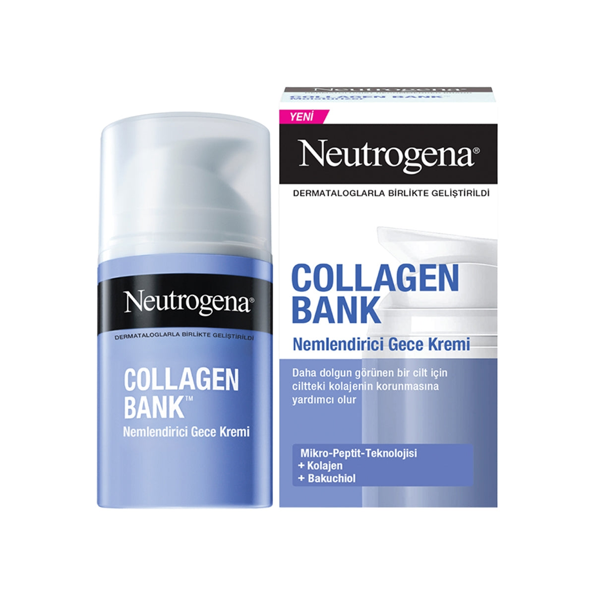 Neutrogena Collagen Bank Nemlendirici 50 ml Gece Kremi