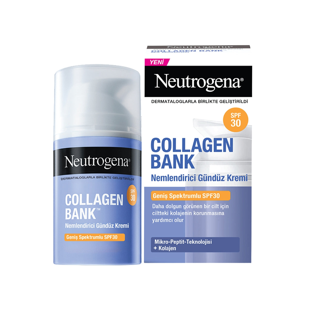 Collagen Bank SPF30 Nemlendirici Gündüz Kremi 50 ml
