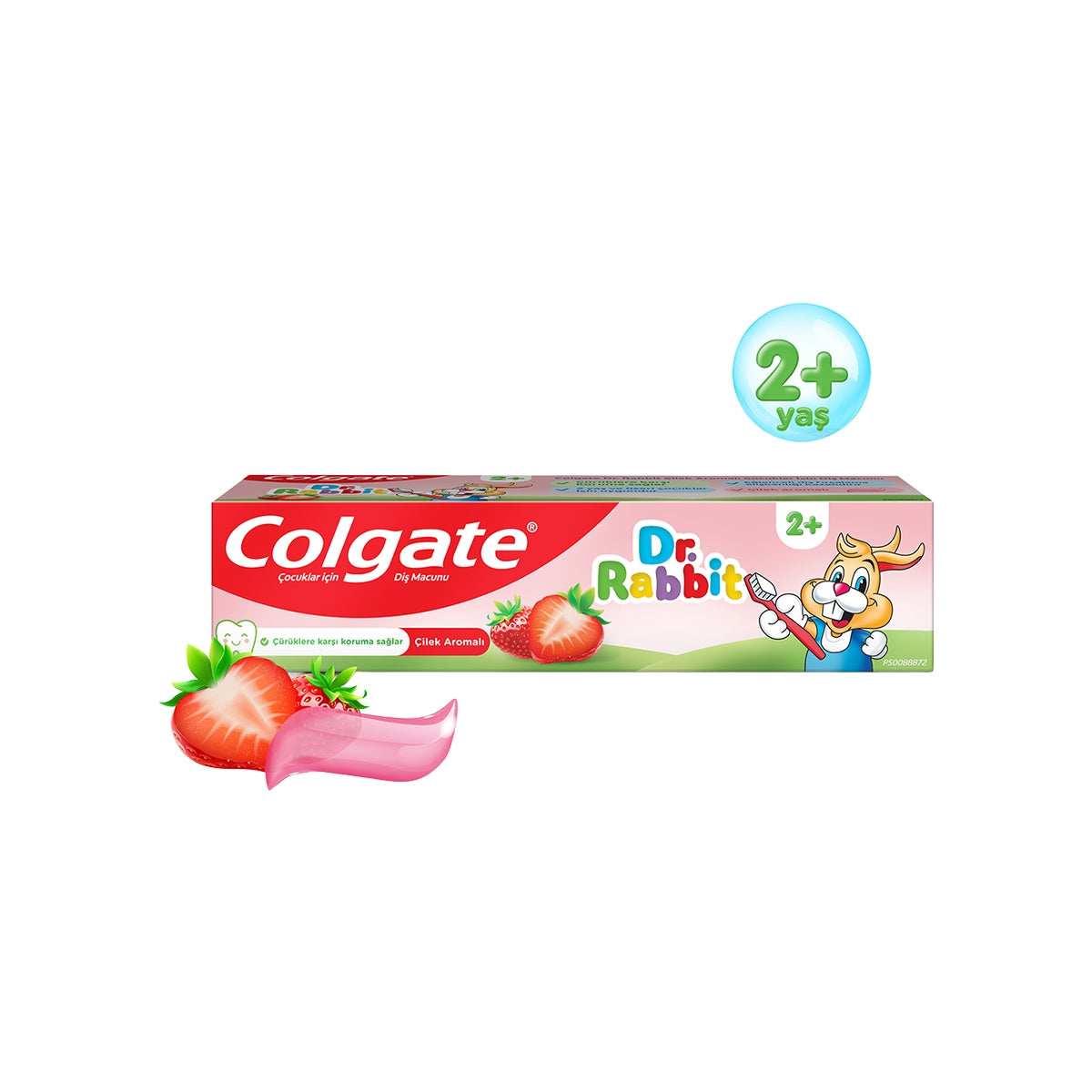 Dr. Rabbit Çocuk Diş Macunu Çilek Aromalı 50 ml