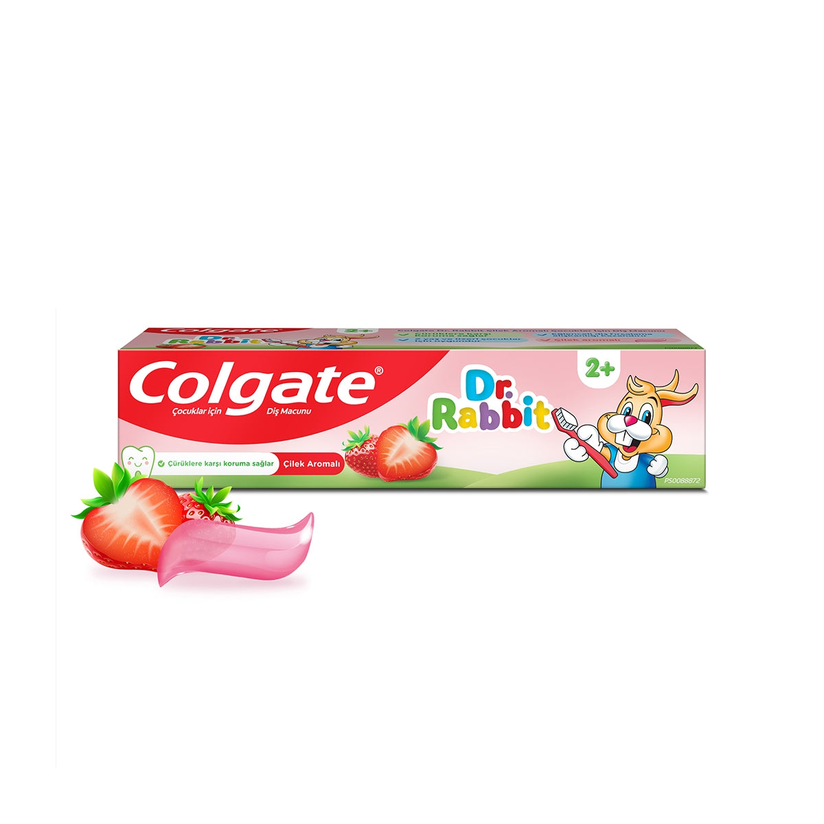 Dr. Rabbit Çocuk Diş Macunu Çilek Aromalı 50 ml
