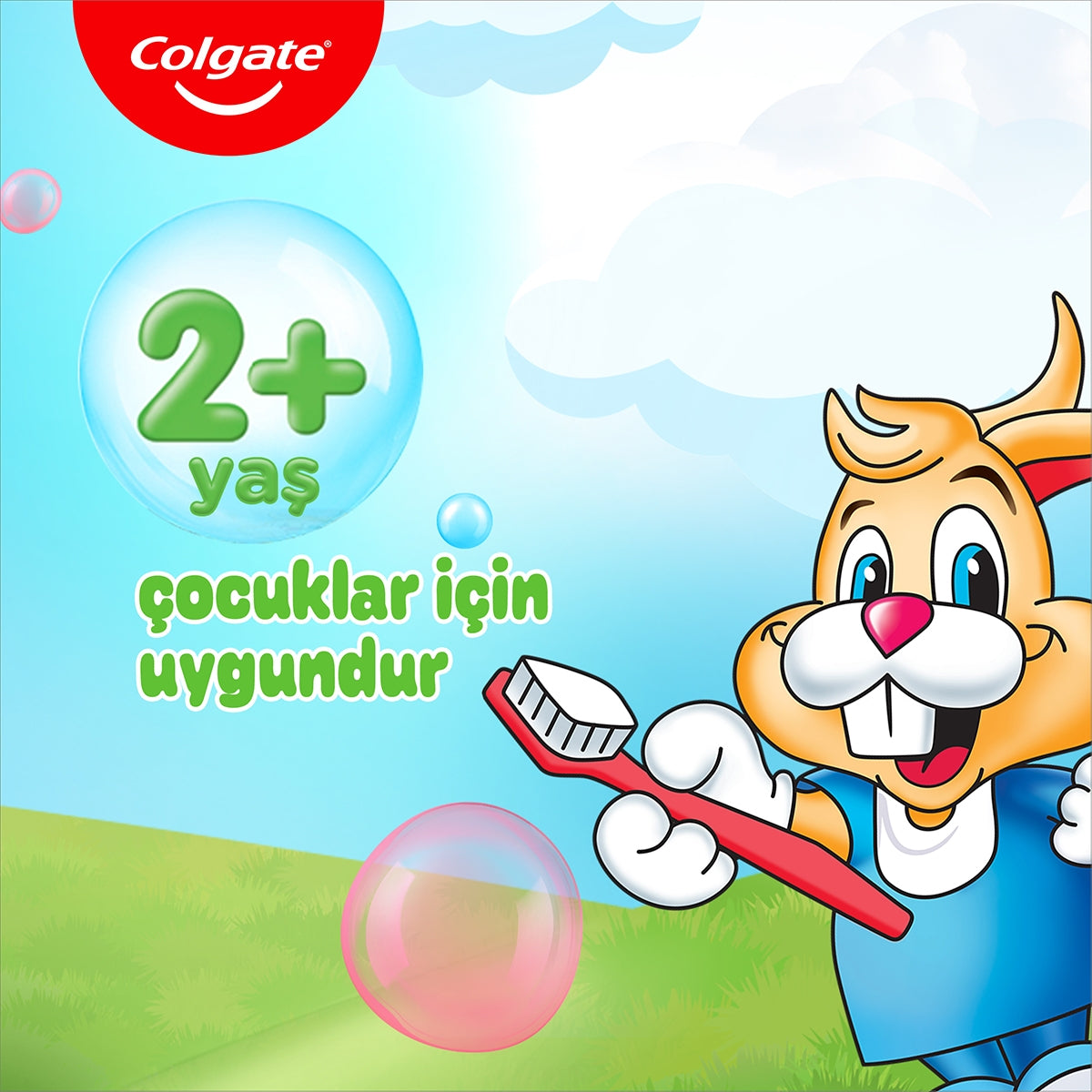 Dr. Rabbit Çocuk Diş Macunu Çilek Aromalı 50 ml
