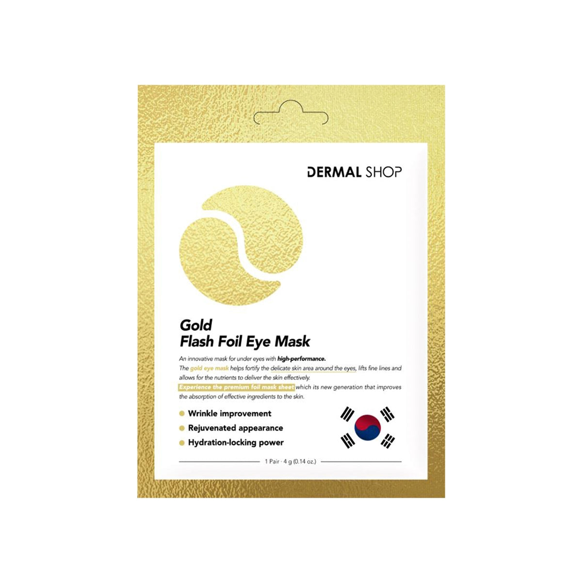 Gold Flash Foil Eye Mask 4 gr