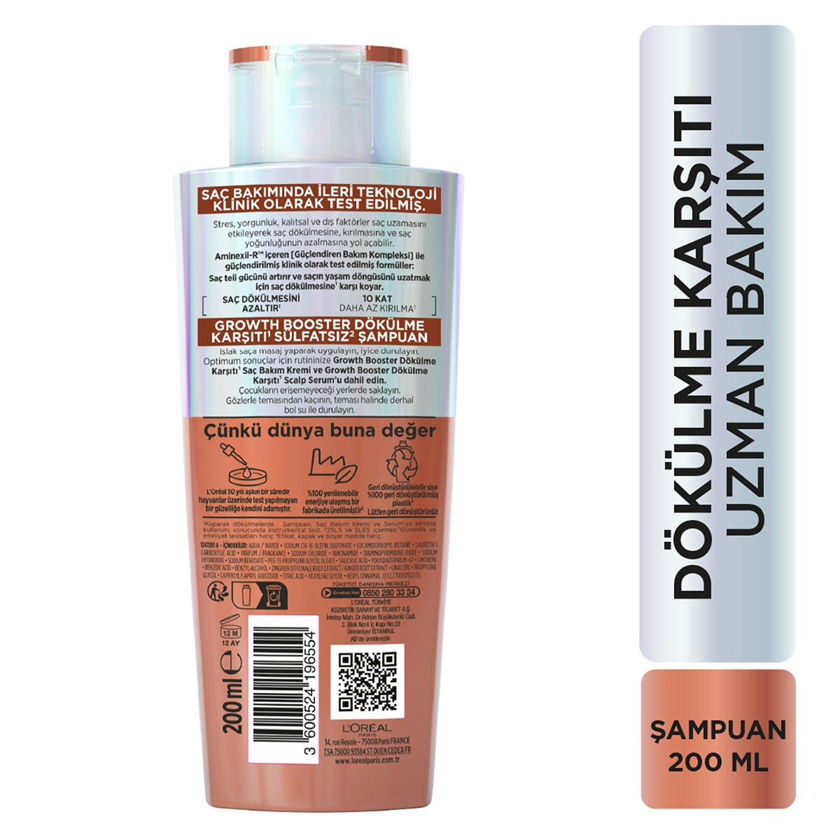 Growth Booster Dökülme Karşıtı Şampuan 200 ml