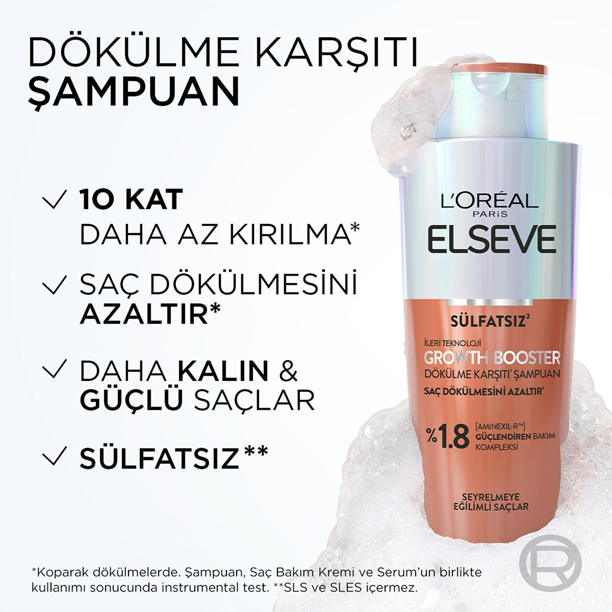 Growth Booster Dökülme Karşıtı Şampuan 200 ml