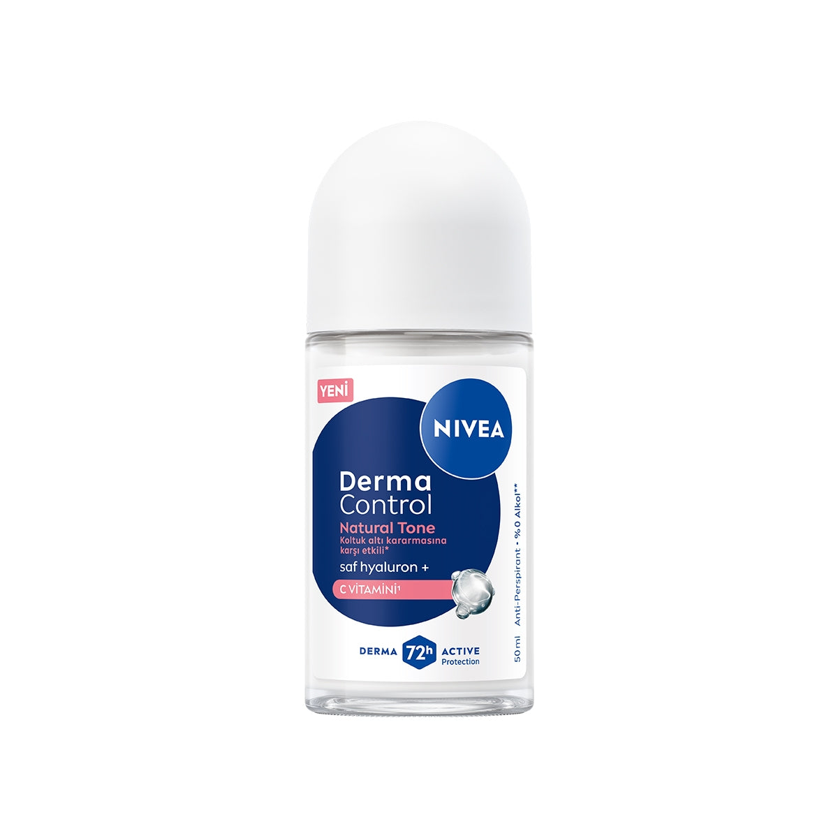Derma Control Natural Tone Kadın Roll-on 50 ml