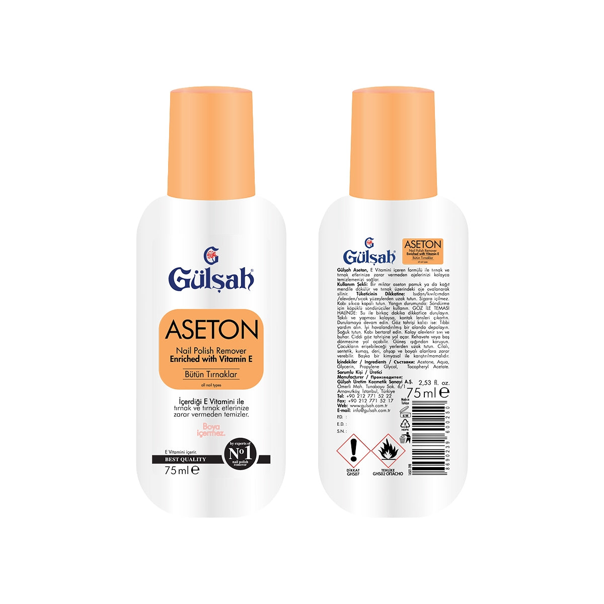 Aseton 75 ml Klasik