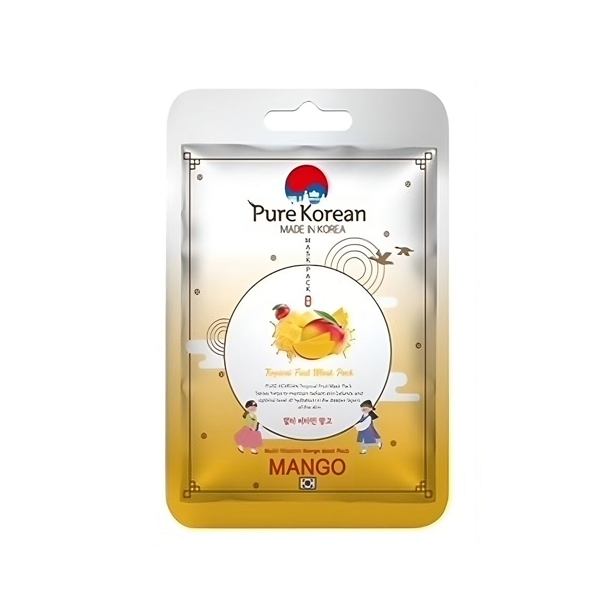 Multi Vitamin Mango Kağıt Yüz Maskesi 27 ml