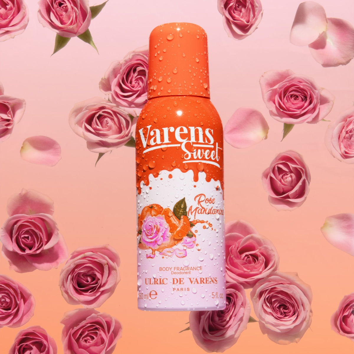 Ulric de Varens Rose Mandarine Kadın Fragrance Deodorant Sprey 150 ml