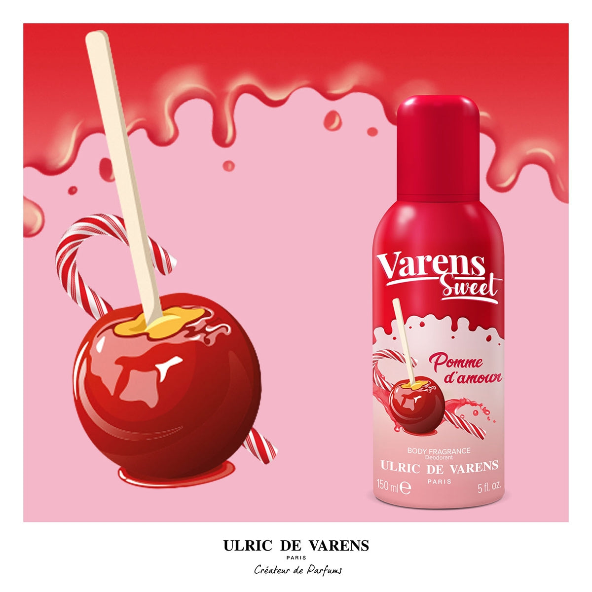Ulric de Varens Sweet Pomme d'Amour Kadın Fragrance Deodorant Sprey 150
l