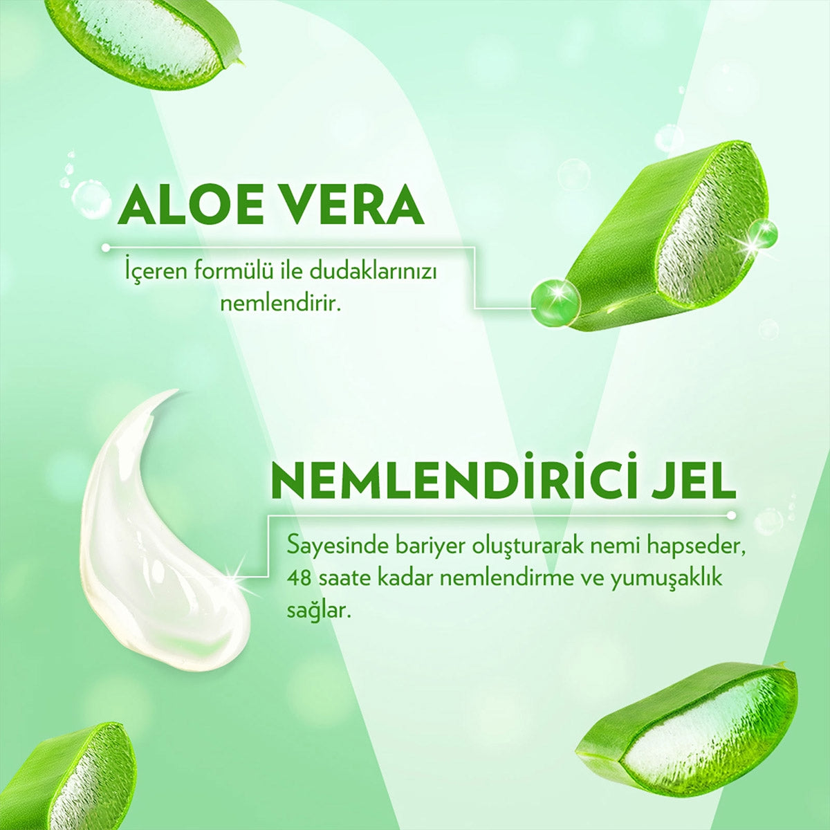 Vaseline Lip Threapy Aloe Vera Dudak Koruyucu 4,8 gr