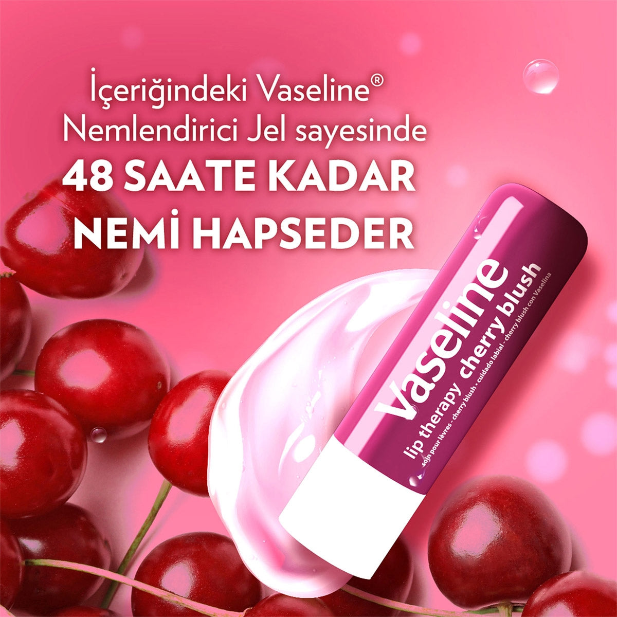 Vaseline Lip Threapy Cherry Dudak Koruyucu 4,8 gr