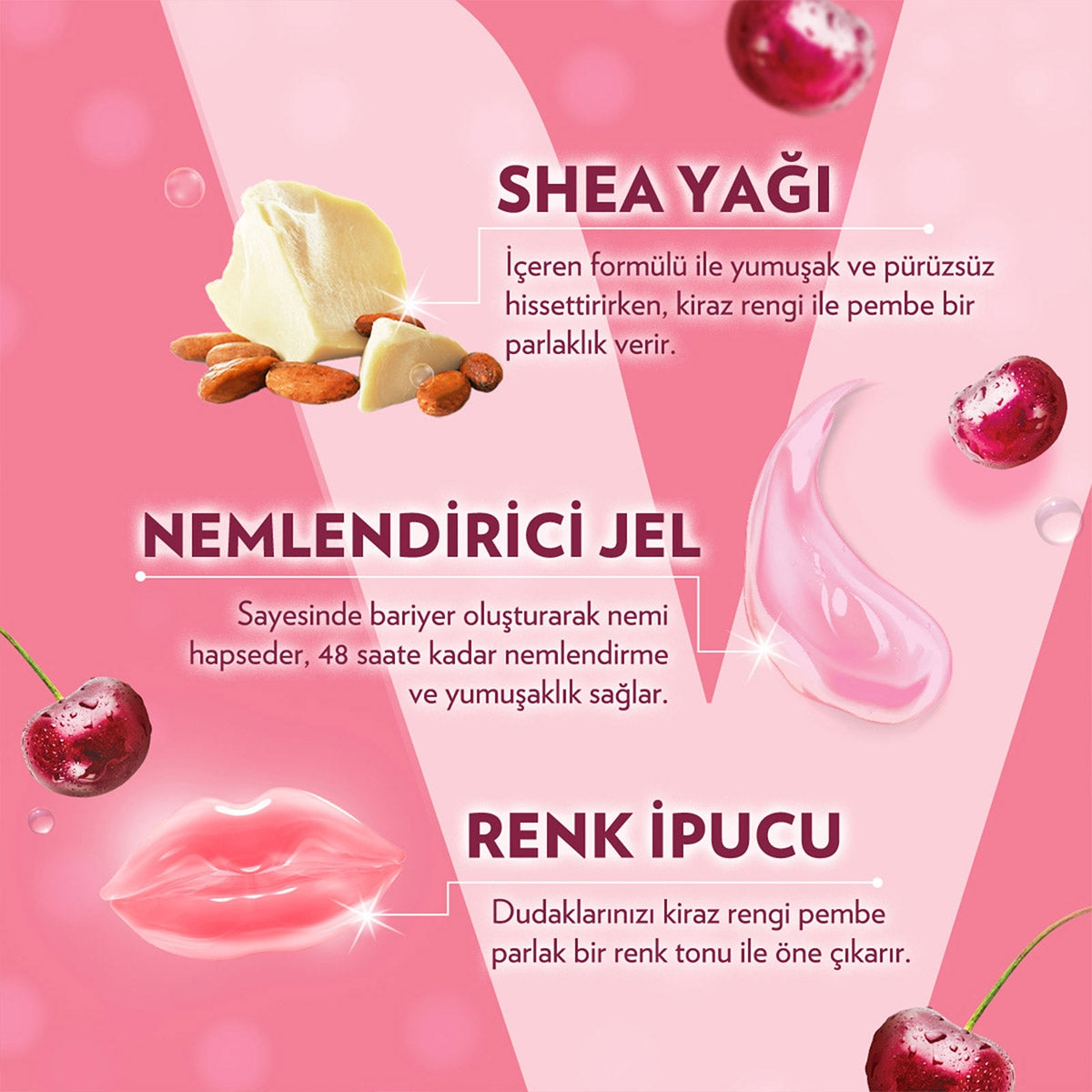 Vaseline Lip Threapy Cherry Dudak Koruyucu 4,8 gr
