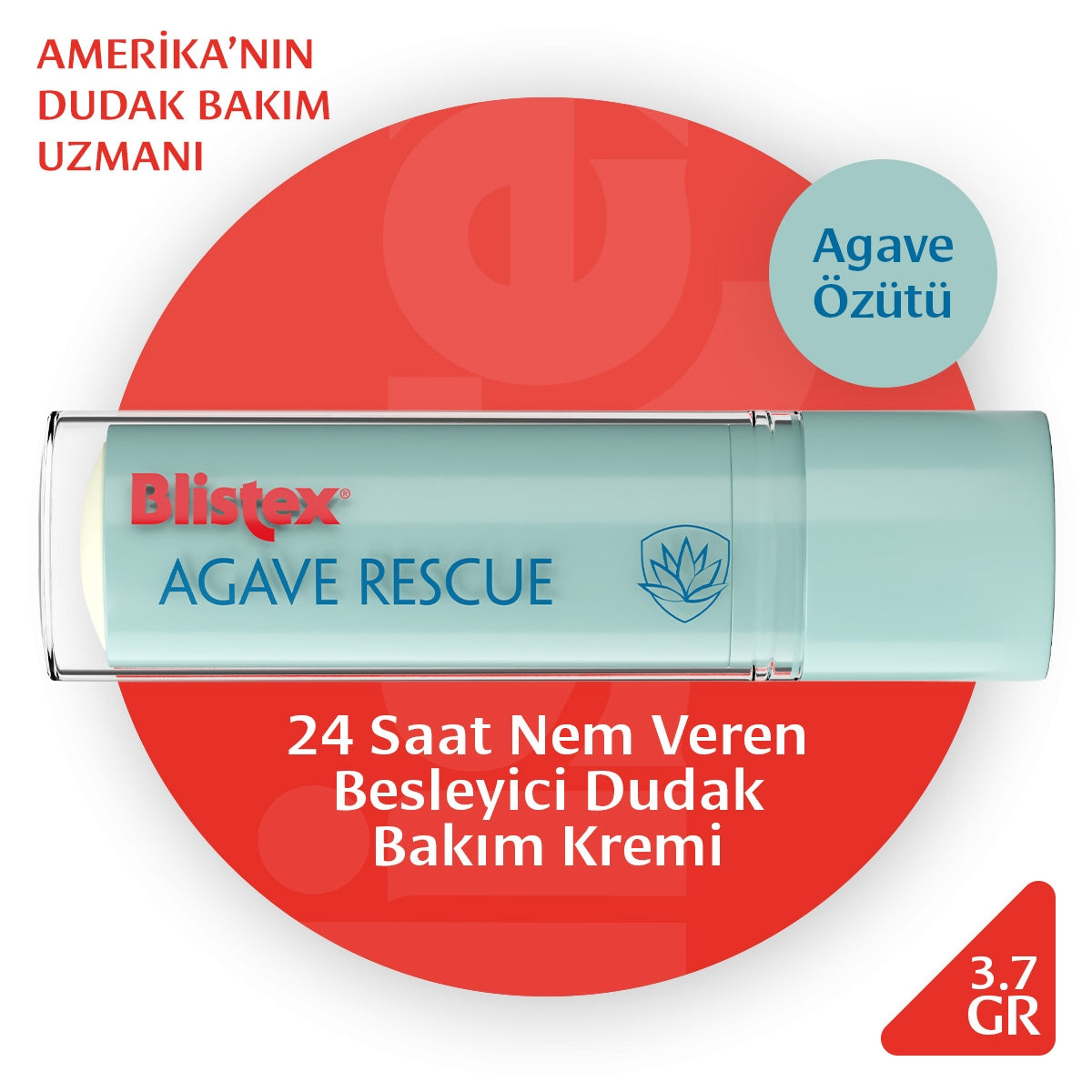 Agave Rescue Lip Balm 3,7 gr