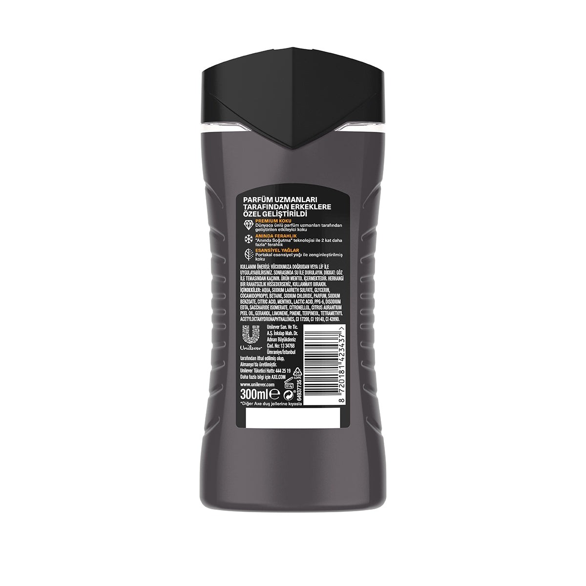 Erkek Duş Jeli Black Vanilla 300 ml