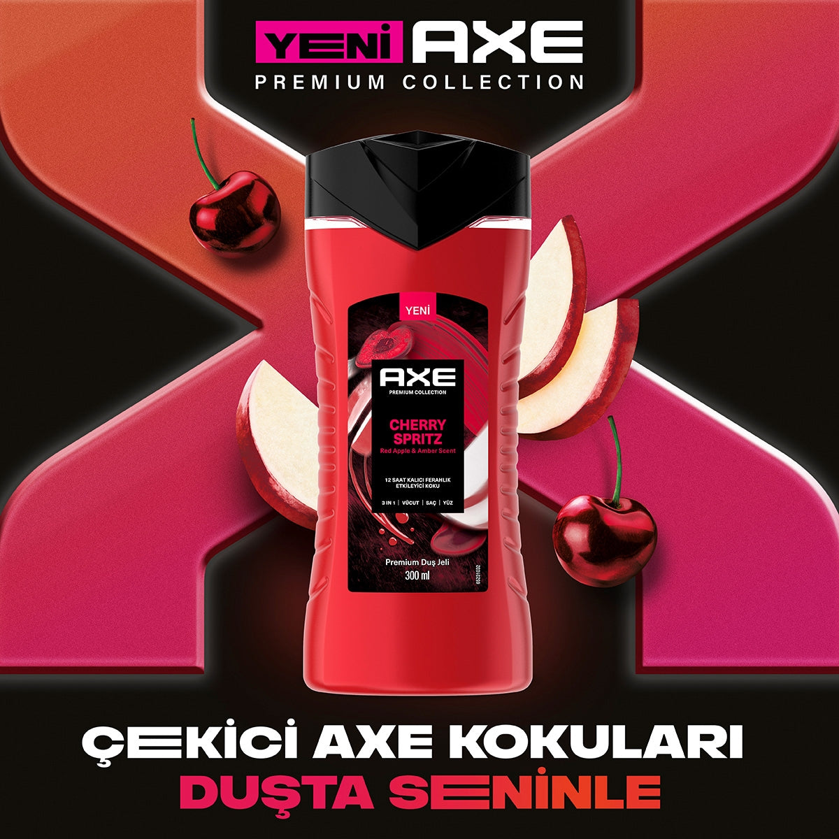 Erkek Duş Jeli Cherry Spritz 300 ml