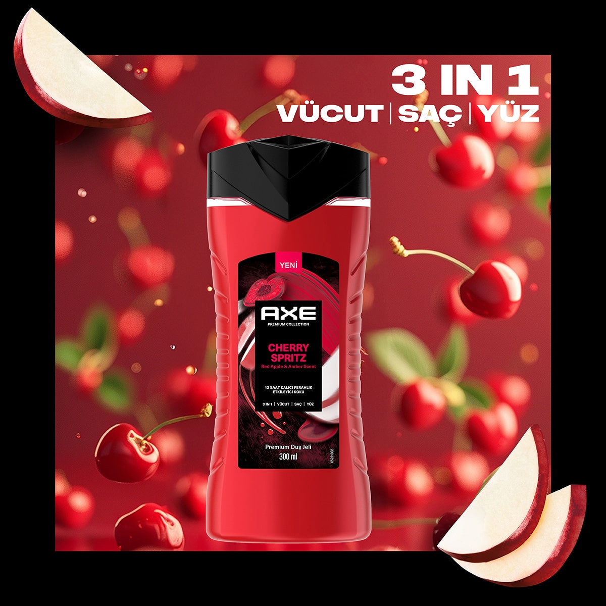 Erkek Duş Jeli Cherry Spritz 300 ml