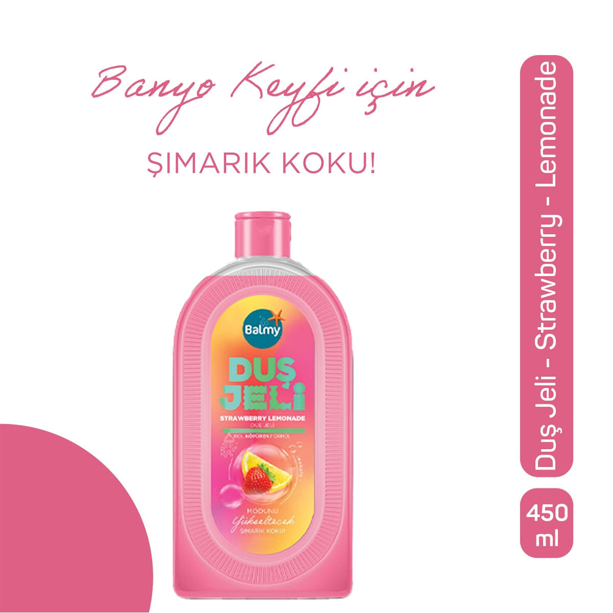 Duş Jeli Çilekli Limonata 450 ml