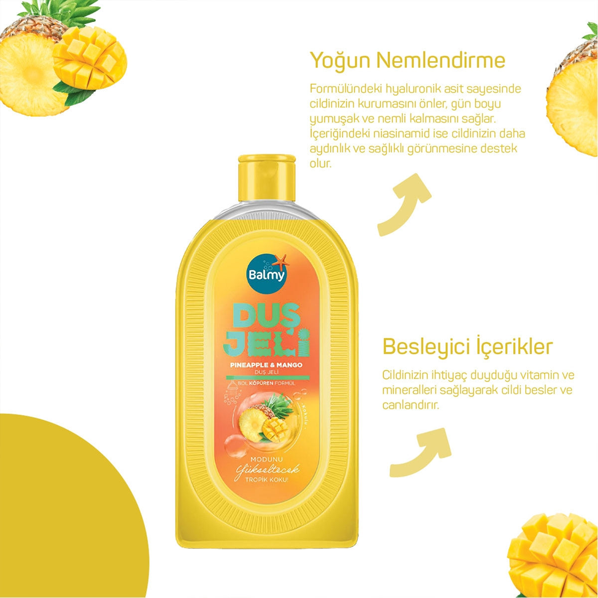 Duş Jeli Mango Ananas 450 ml